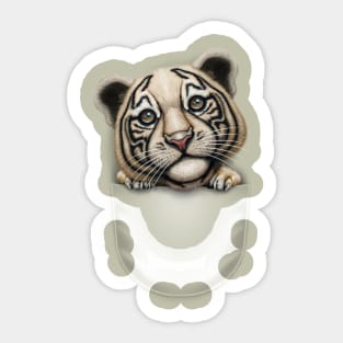 POCKET TIGER Sticker